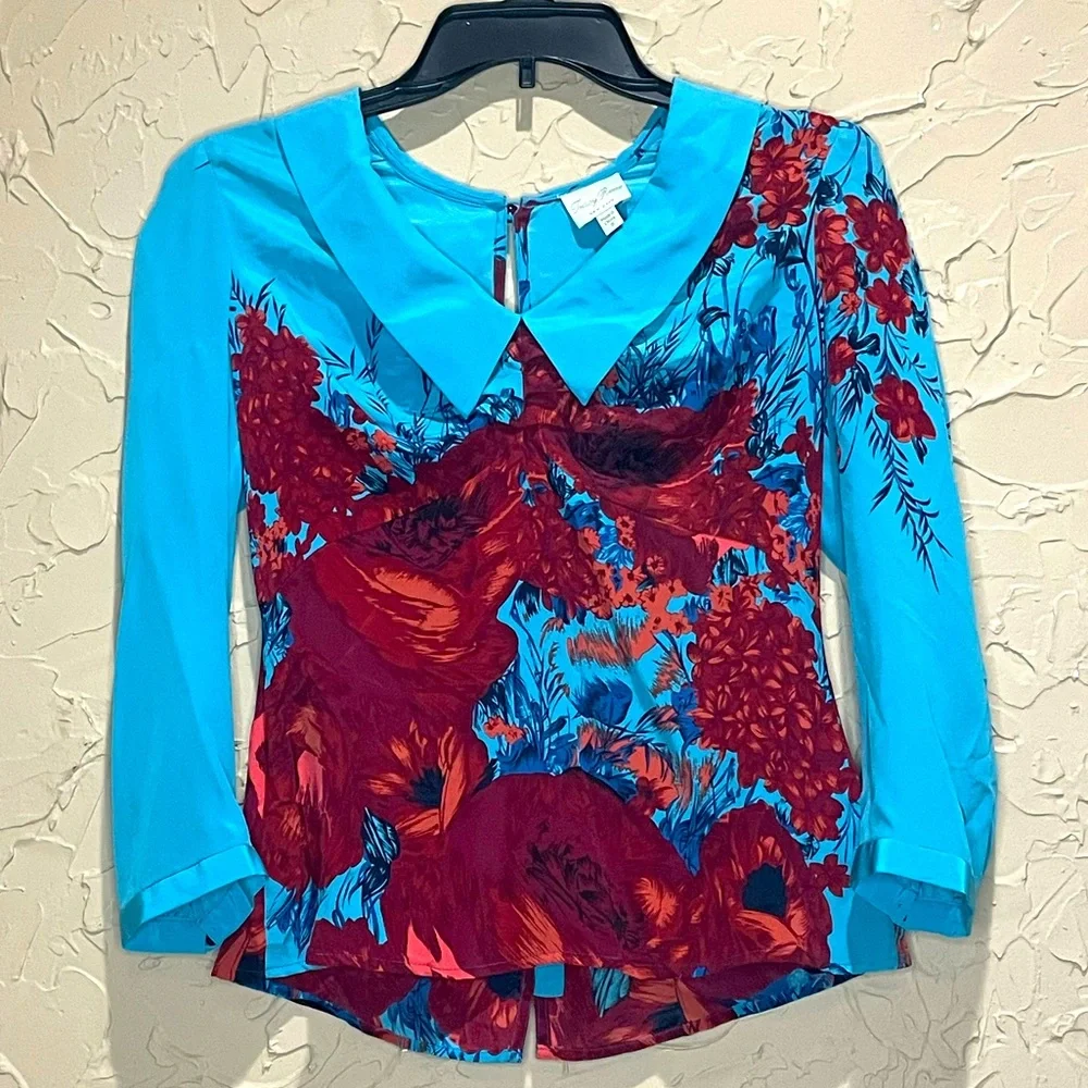 ❤️❤️Anthropologist Tracy Reese silk top ❤️❤️